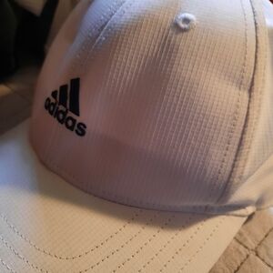 Adidas White Cap